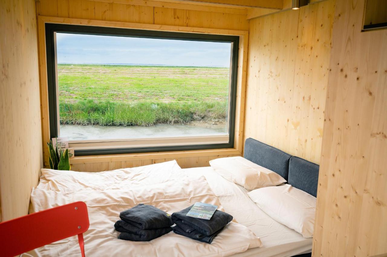 Tiny House Nature 14 Zur Meerseite - Green Tiny Village Harlesiel كاروليننسيل المظهر الخارجي الصورة